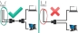 Preview: 1 Paar Rj45 Rj 45 Verteiler Ethernet Lan Netzwerk Adapter Sp