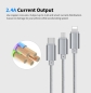 Preview: 3In1 Ladekabel Lightning/Micro/Usb-Clightning Micro Usb-C Ty