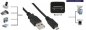 Preview: Micro-Usb 2.0 Kabel, Flachkabel Usb-A Stecker An Micro-B Ste