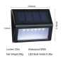 Preview: Led Solar Wandleuchte Gartenlampe Solar Gartenlampe Solarleu