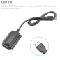 Preview: Sata / Pata / Ide Zu Usb 2.0 Adapter Konverterkabel Für Fest