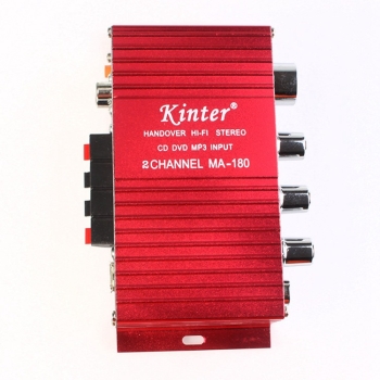 Kinter Home Mini Audio Verstärker, Tragbarer Zweikanal Surro