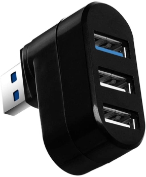 180 Grad Drehbarer 3Port Hub Usb 3.0 + 2 Usb 2.0 Adapter Spl