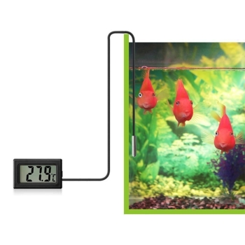 Mini Aquarium Wasser Temperaturanzeige Lcd Digital Fisch Tan
