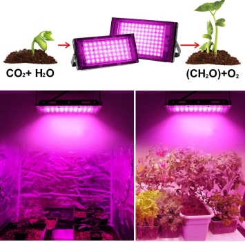 50W Pflanzenlampe Led Pflanzenwachstumsl Grow Light Lamp Pfl