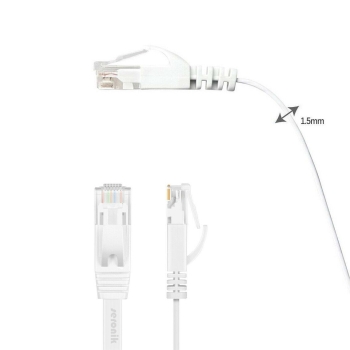 1M Cat6E Lan Netzwerk Patch Kabel Flach Cat6 Lankabel Rj45