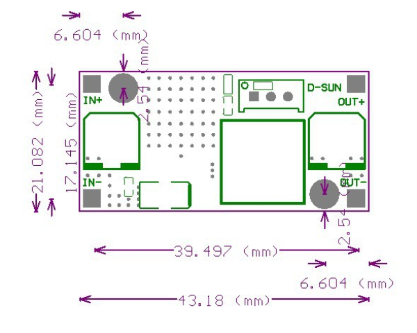 Lm2596 Dc Step Down Spannungswandler Arduino Modul Regler Lm