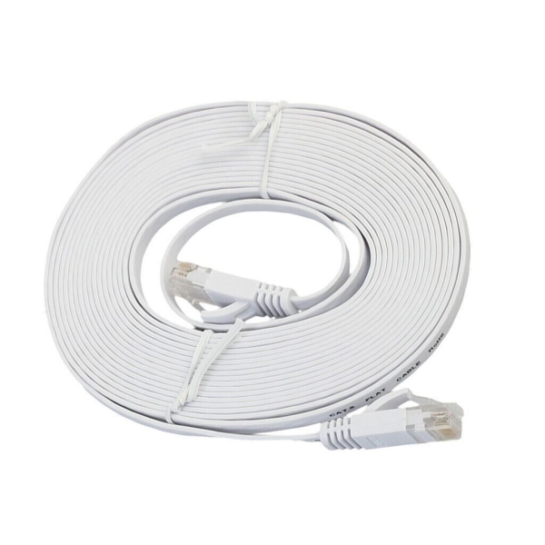 30M Cat6 Lan Netzwerk Patch Kabel Flach Rj45 Cat6 Internet D