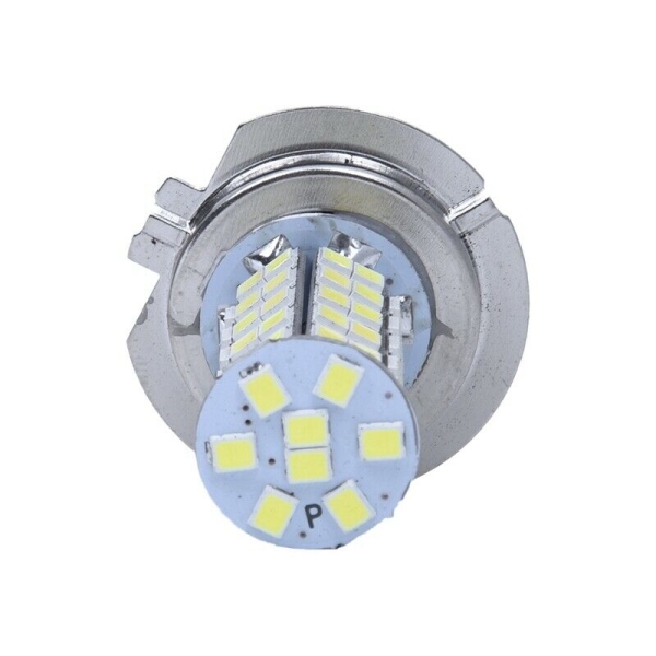 1X Auto H7 68 Smd 3528 Led Nebel Lampeleuchte 12V 5500K-600